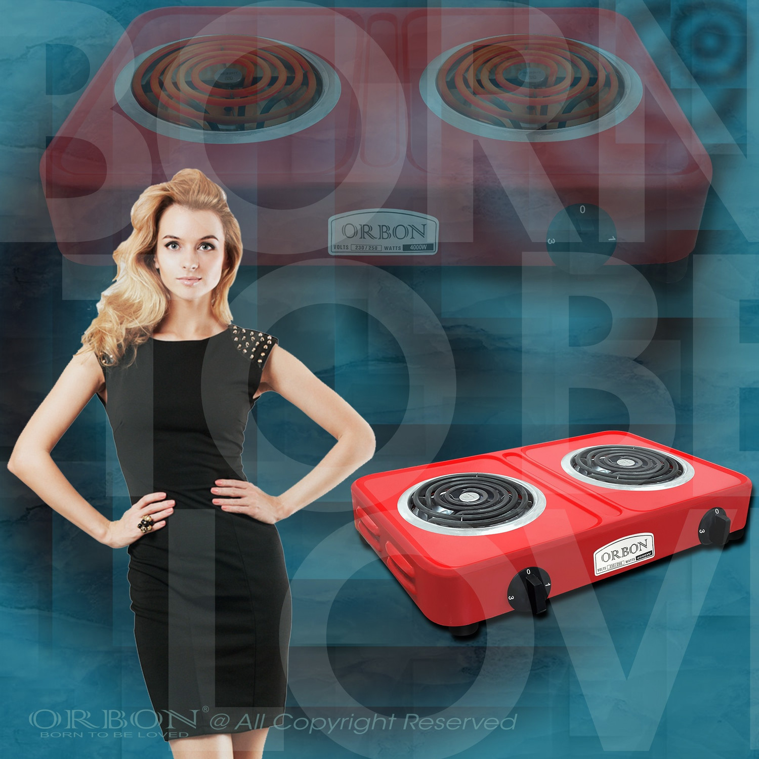 Orbon sales electric stove