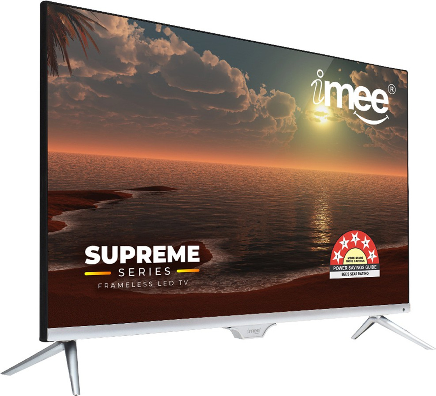 Image of iMEE Supreme 80 cm (32 inch) HD Ready LED Smart Android TV (SUPREME-32SFLCS-Silver)