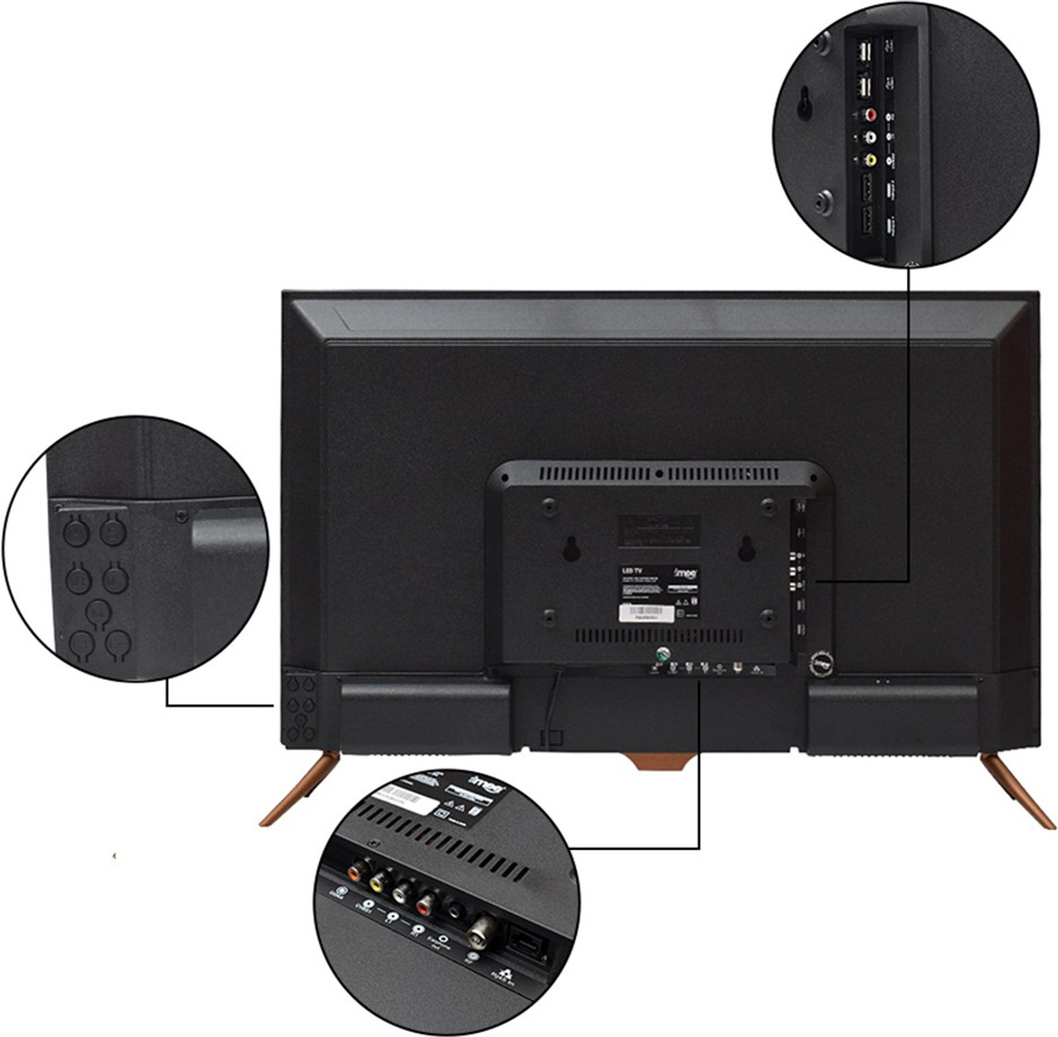 Image of iMEE Supreme 108 cm (43 inch) Full HD LED Smart Android TV