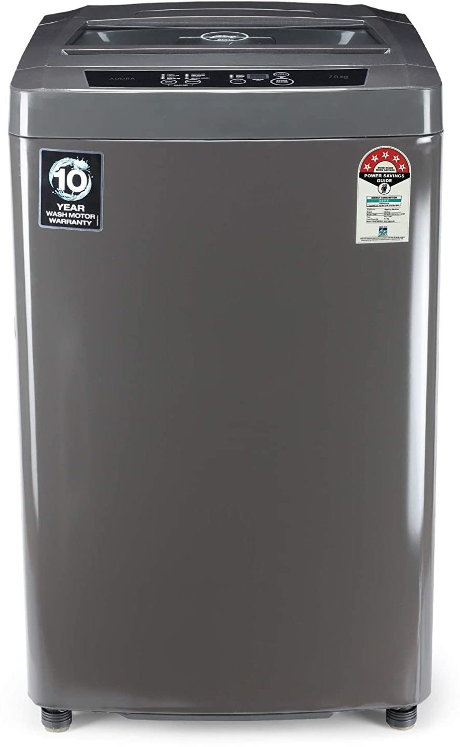 Image of Godrej 7 kg 5 Star with Turbo 6 Pulsator Washing Machine Fully Automatic Top Load Grey