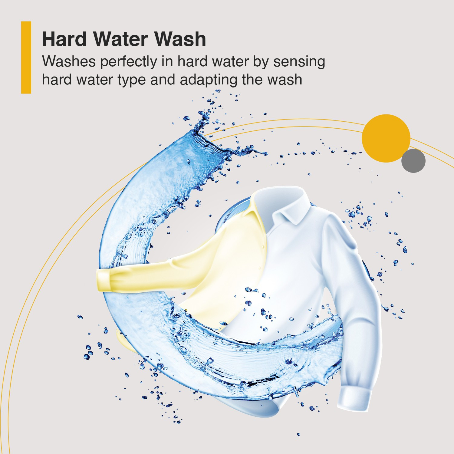 Image of Whirlpool 6 kg Magic Clean 5 Star and Digital Display Fully Automatic Top Load Washing Machine Grey