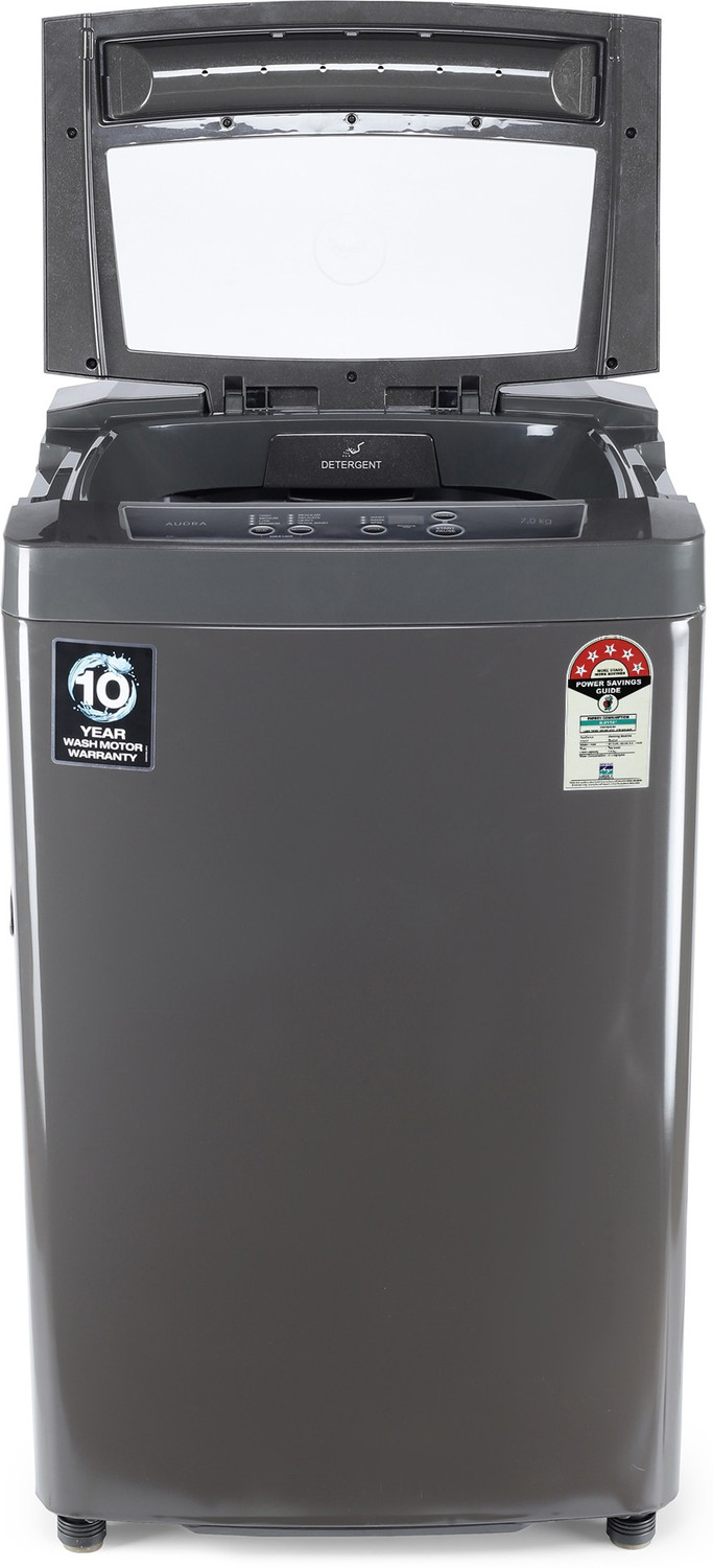 Image of Godrej 7 kg 5 Star with Turbo 6 Pulsator Washing Machine Fully Automatic Top Load Grey
