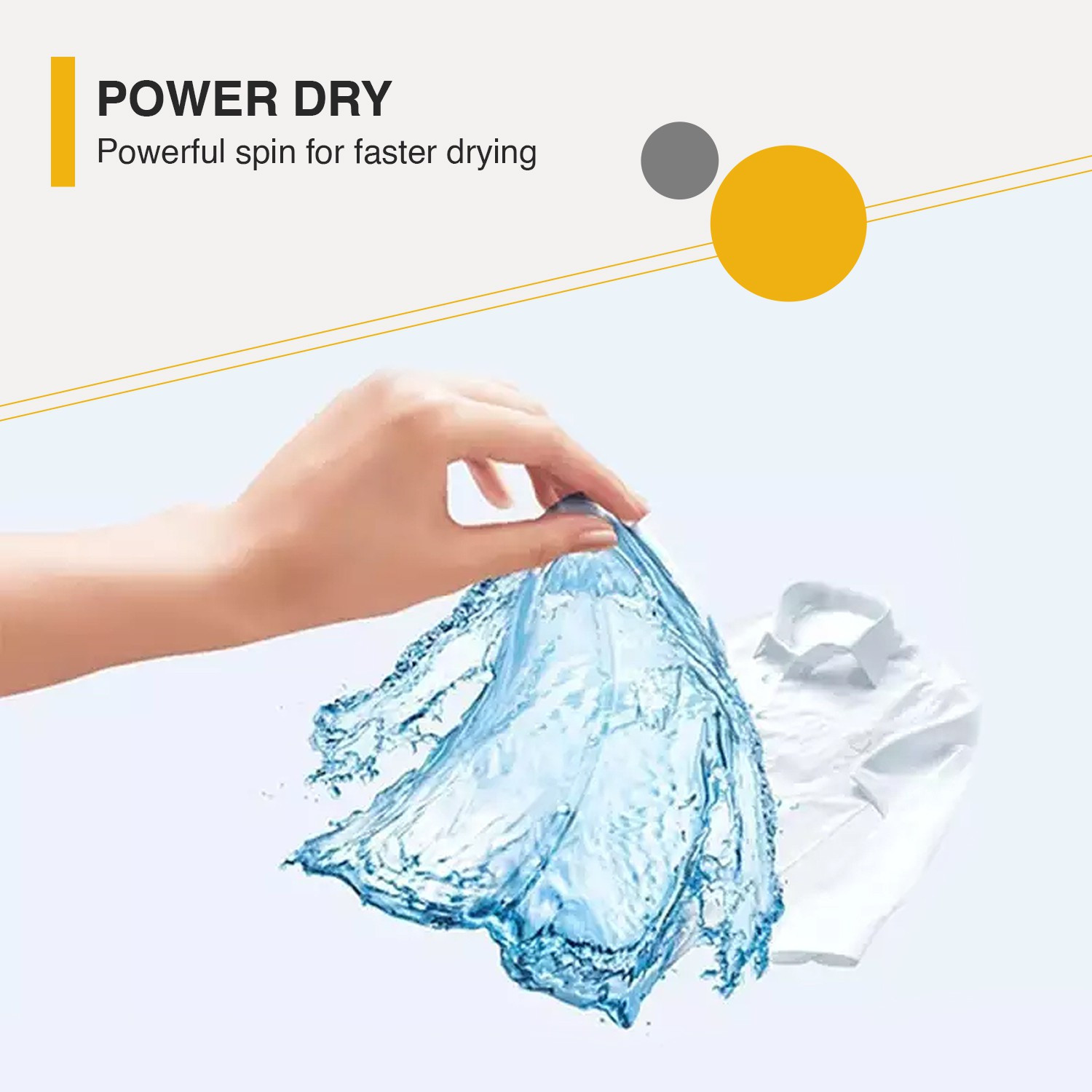 Image of Whirlpool 6 kg Magic Clean 5 Star and Digital Display Fully Automatic Top Load Washing Machine Grey