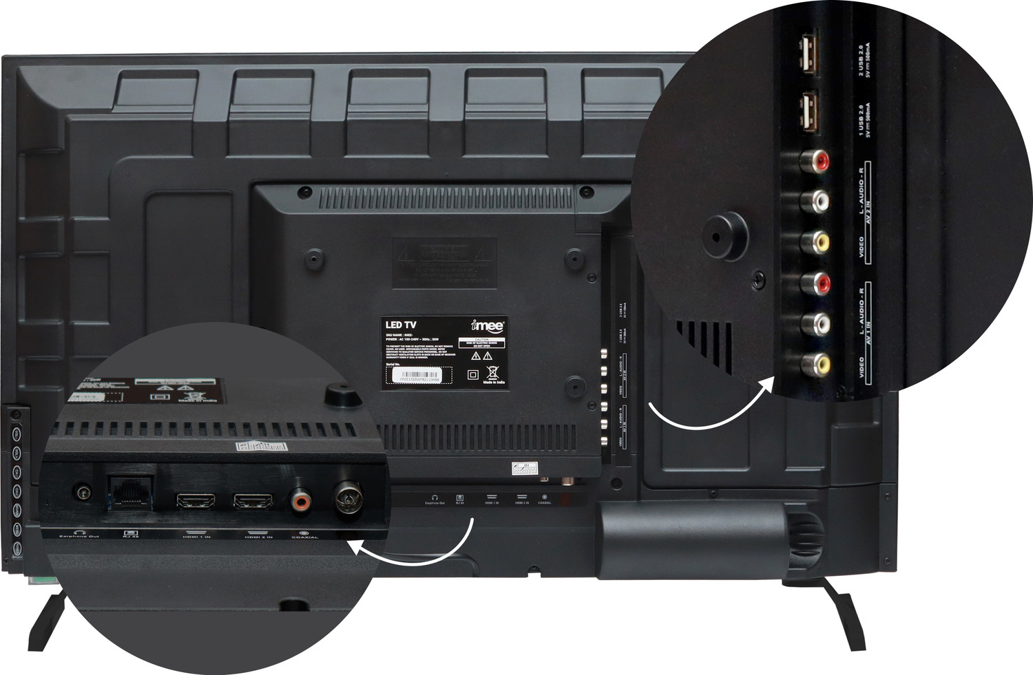 Image of iMEE Elite 80 cm (32 inch) HD Ready LED Smart Android TV with SRS Surround Sound (BEE 5 Star)