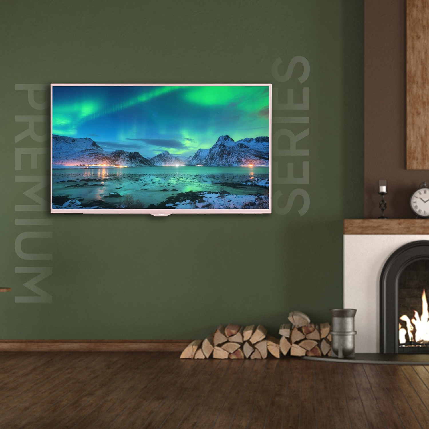 Image of iMEE Premium 102 cm (40 inch) HD Ready LED Smart Android TV with SRS Surround Sound (BEE 5 Star) (PREMIUM-40S-Champagne)