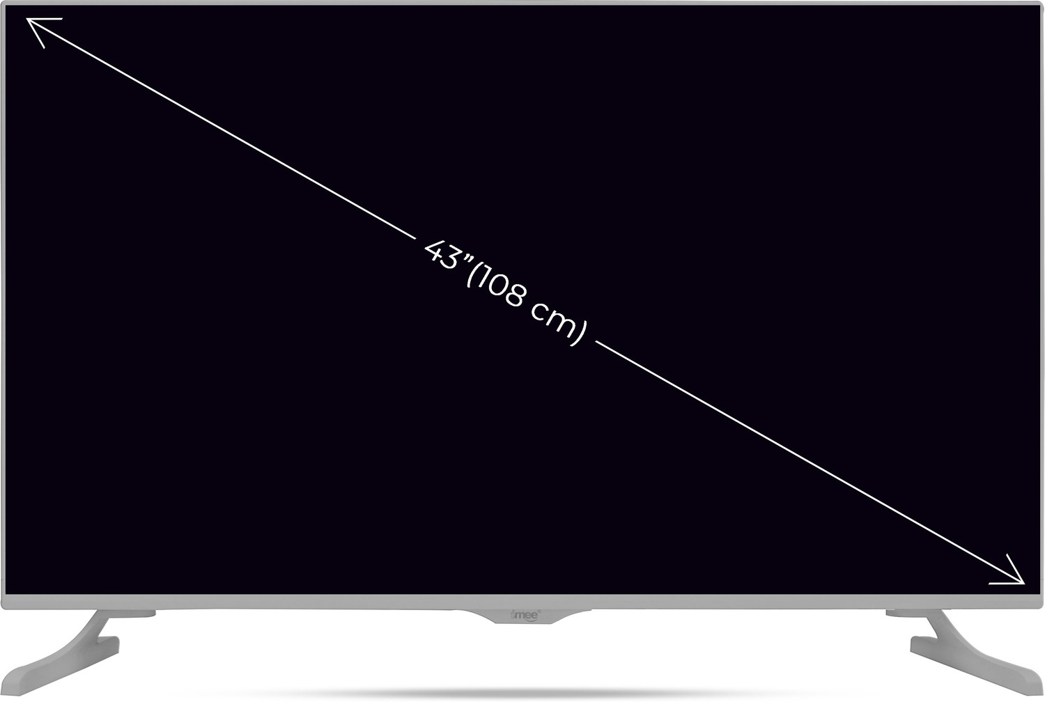 Image of iMEE Elite 108 cm (43 inch) HD Ready LED Smart Android TV with SRS Surround Sound (BEE 5 Star)