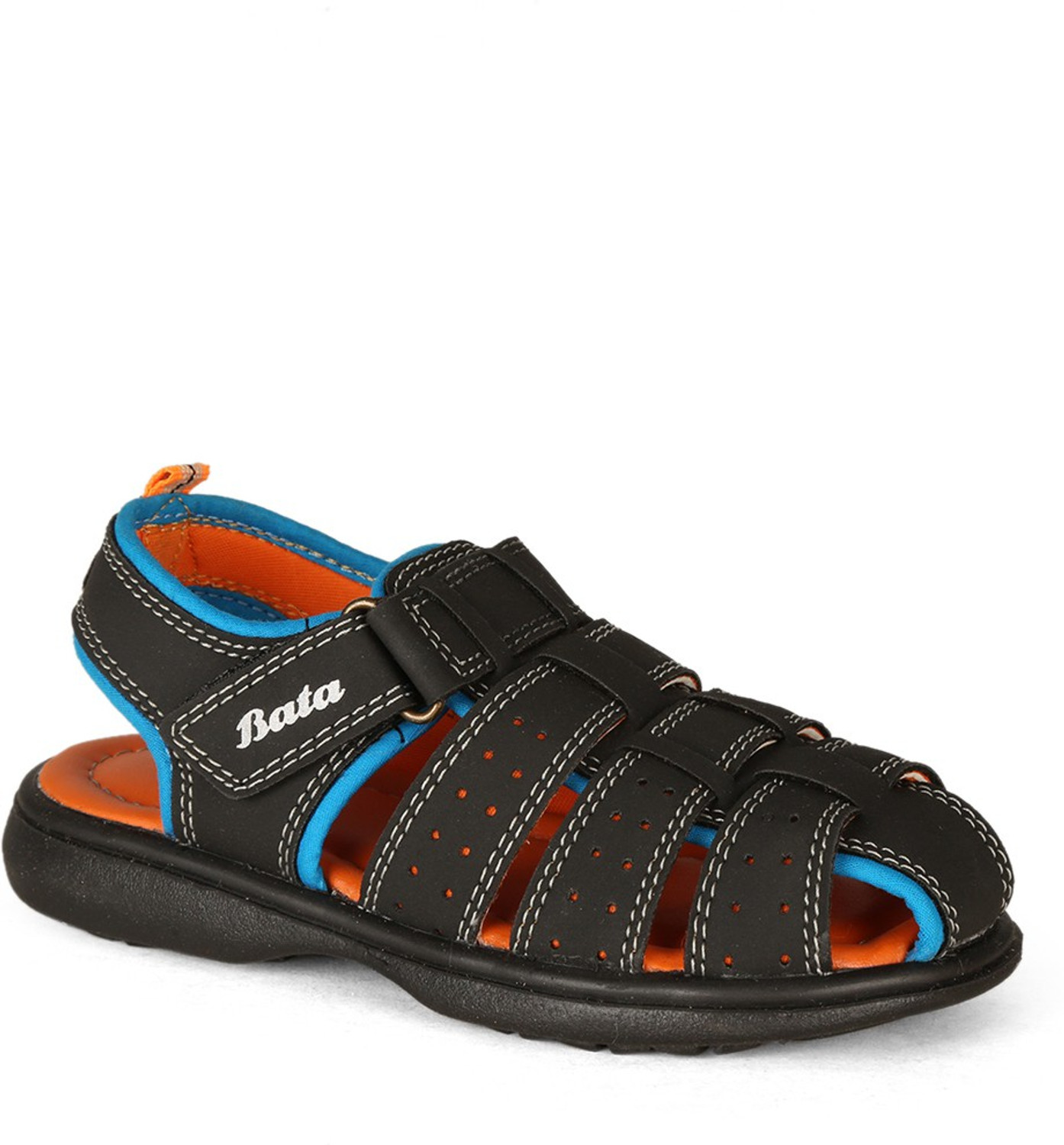 Bata vireless Boys Black Sandals