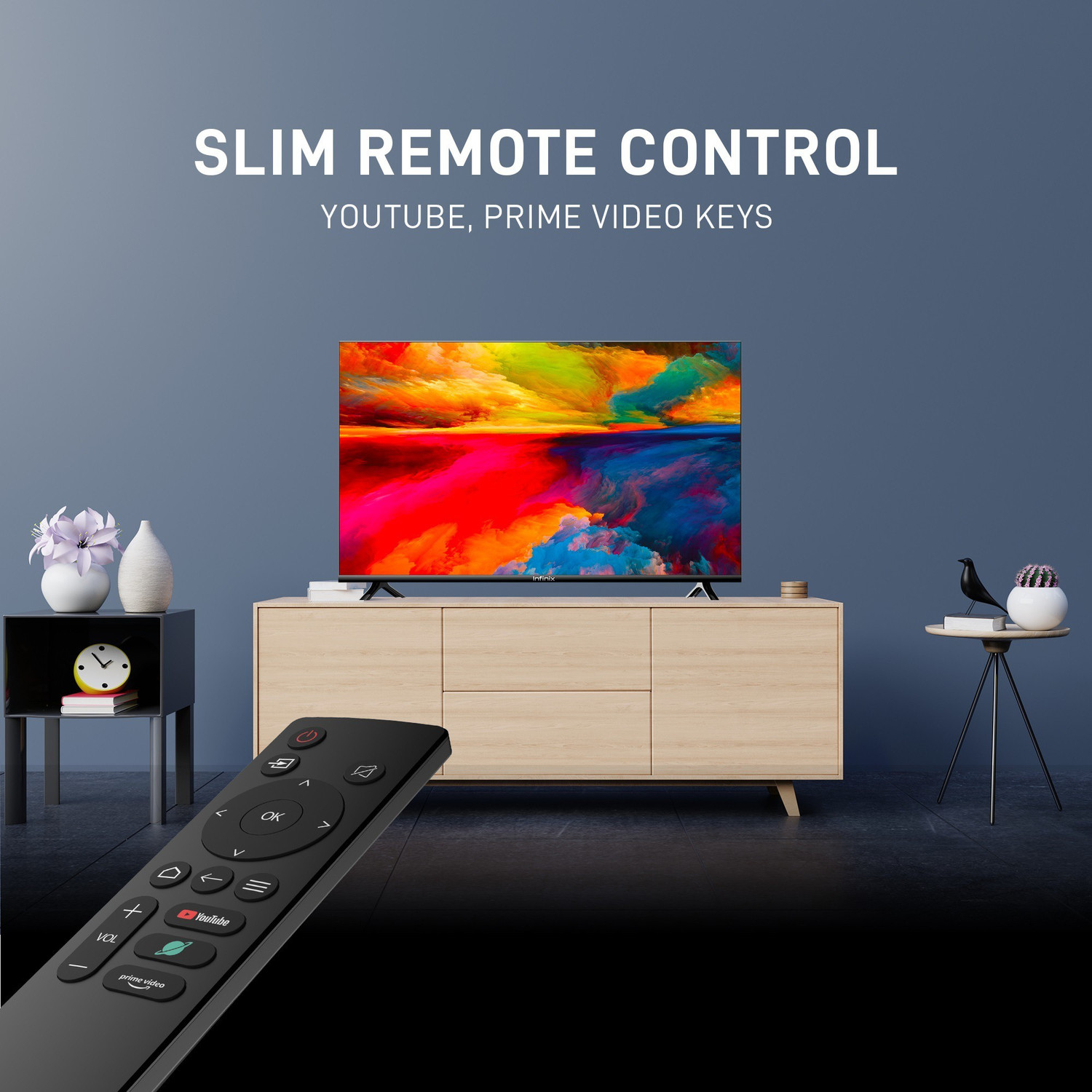 Image of Infinix Y1 80 cm (32 inch) HD Ready LED Smart Linux TV with YouTube & Pre-loaded Apps, Wifi Enabled, Miracast, Web Browser