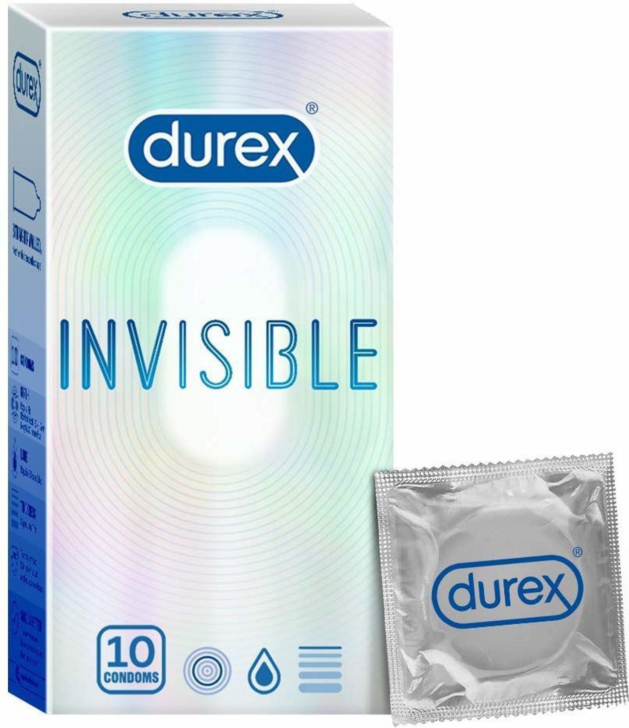DUREX Invisible Ultra Thin for Men Condom