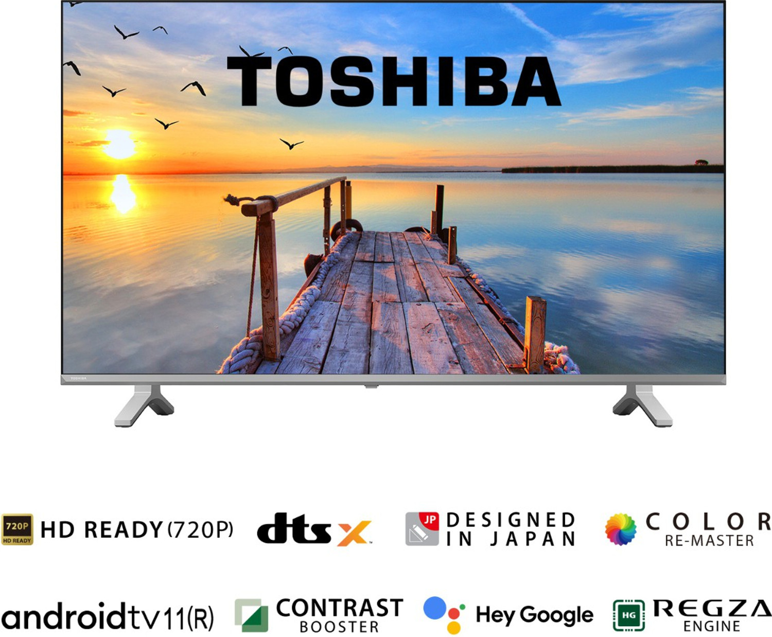 Image of TOSHIBA V35KP 80 cm (32 inch) HD Ready LED Smart Android TV with DTS Virtual X (32V35KP)