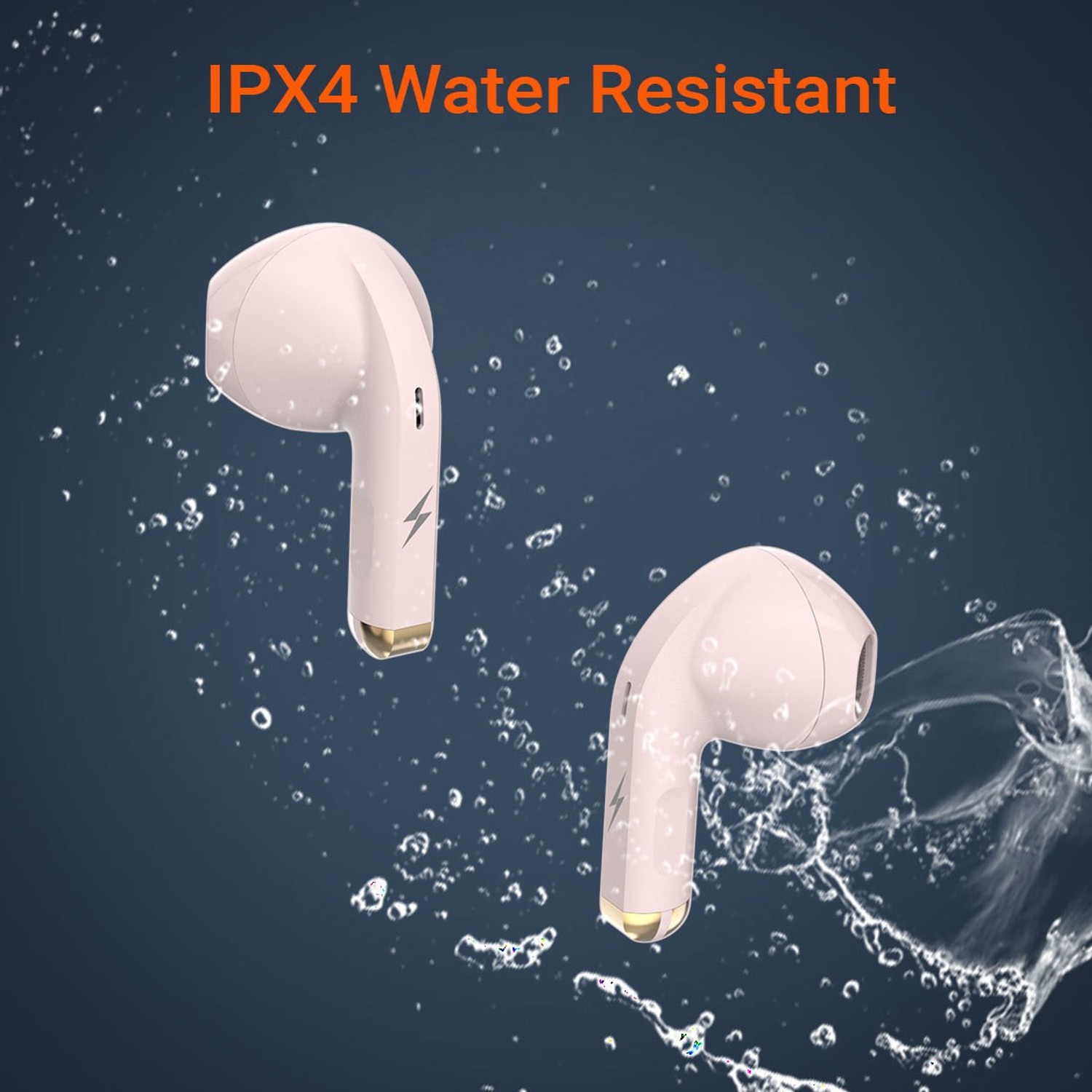 Image of Fire-Boltt Fire Pods Ninja G201 Earbuds TWS IWP HD Calls, Quick Charge 24hrs playback Bluetooth