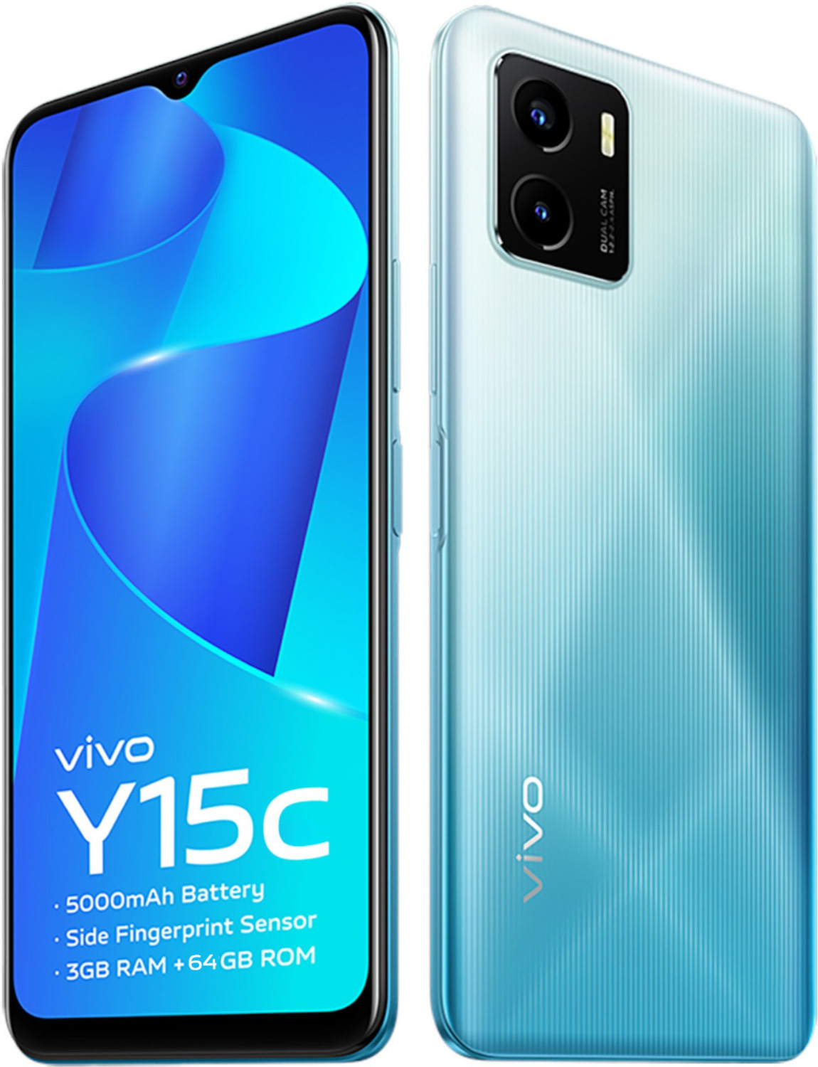 Image of vivo Y15c (Wave Green, 64 GB)