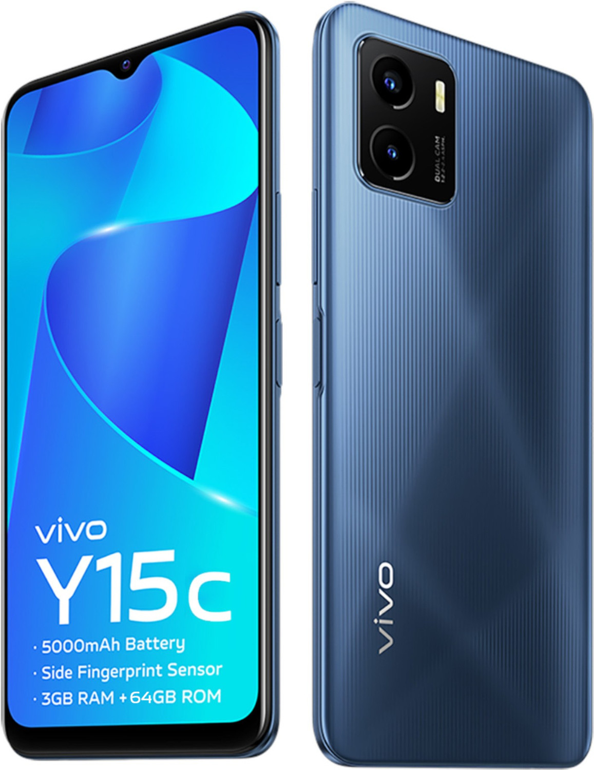 Image of vivo Y15c (Mystic Blue, 64 GB)