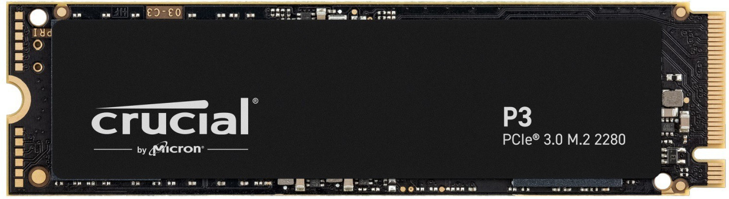 Crucial CT1000P3 SSD 1TB PCIe 3.0 NVMe M.2 – Fast Storage