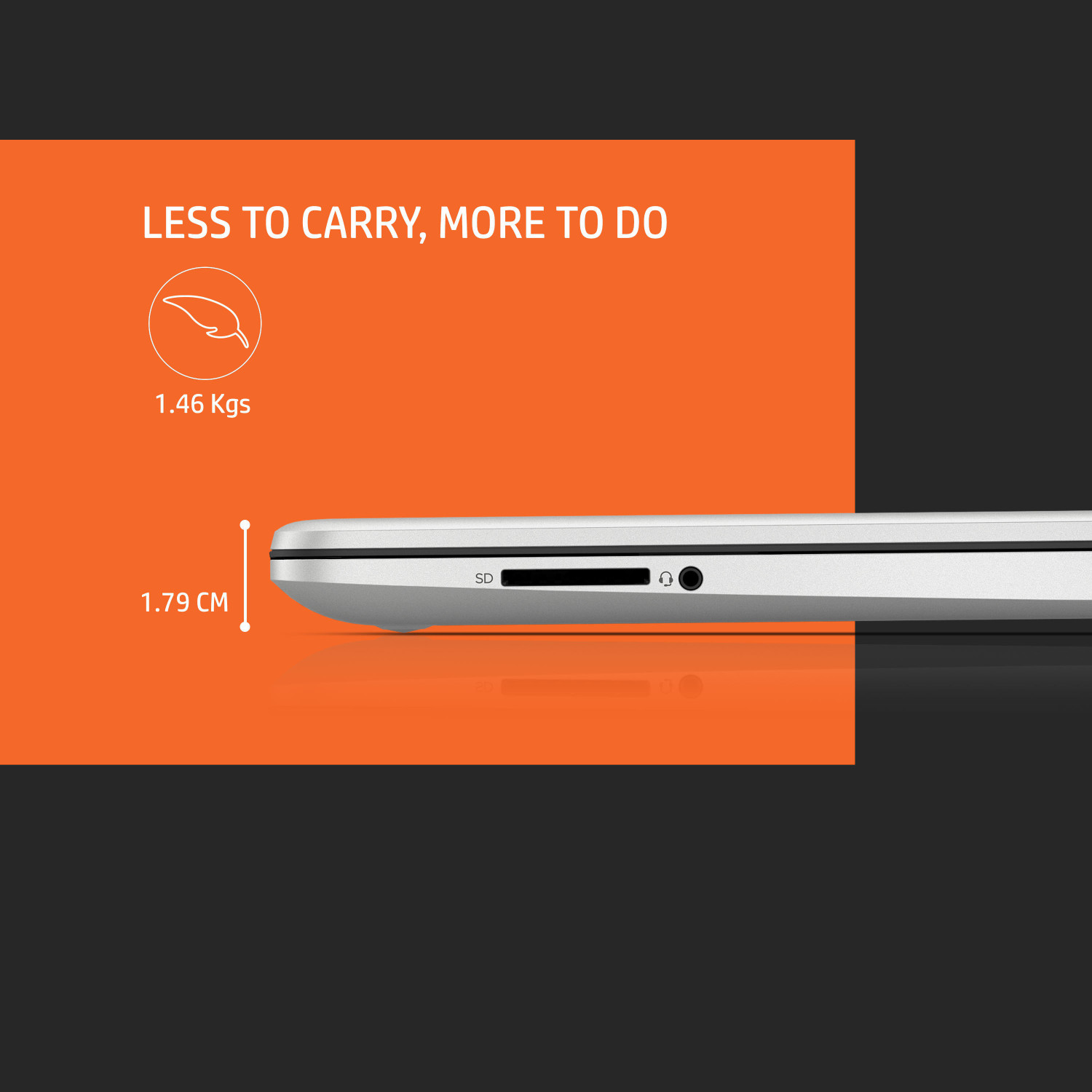 Image of HP 14s AMD Ryzen 5 Quad Core 5500U - (16 GB /512 GB SSD /Windows 11 Home) fy1003AU Thin and Light Laptop