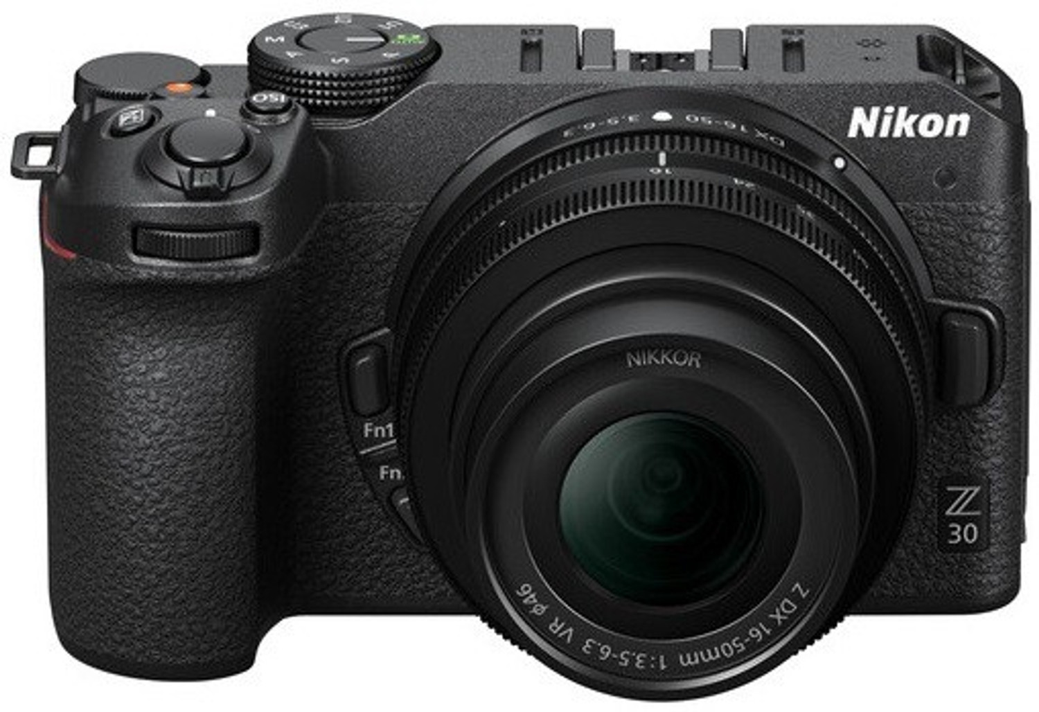 NIKON Z30 Mirrorless Camera Z DX 16 - 50 mm f/3.5 - 6.3 VR & Nikkor Z 