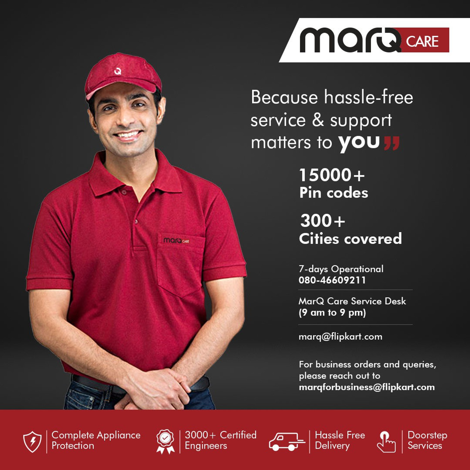 Image of MarQ by Flipkart 55.88 cm (22 inch) Full HD LED Backlit TN Panel Gaming Monitor (22FHDMTQII5G)