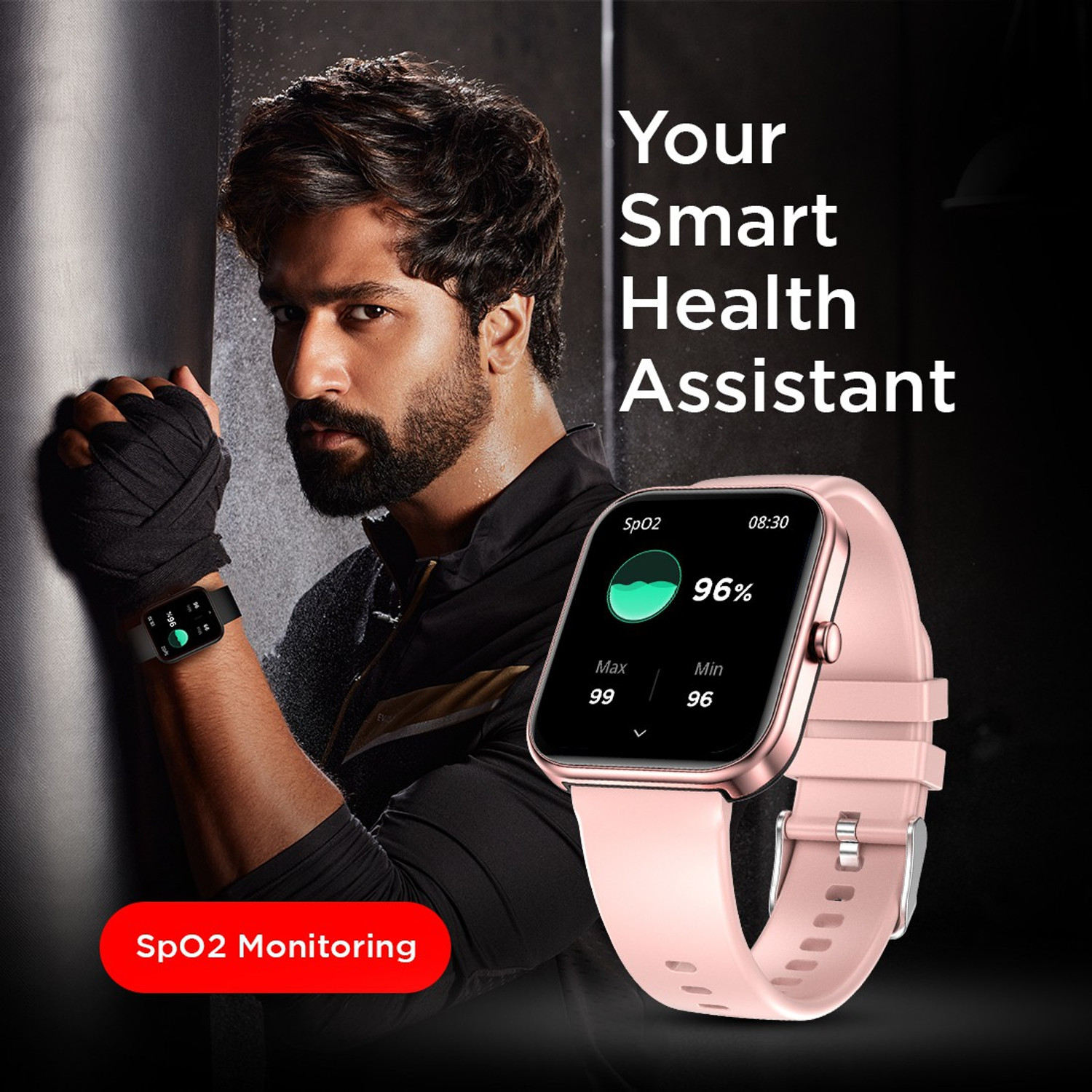 Image of Fire-Boltt Wonder 45.7mm (1.8) Bluetooth Calling with AI Voice Assistant Smartwatch