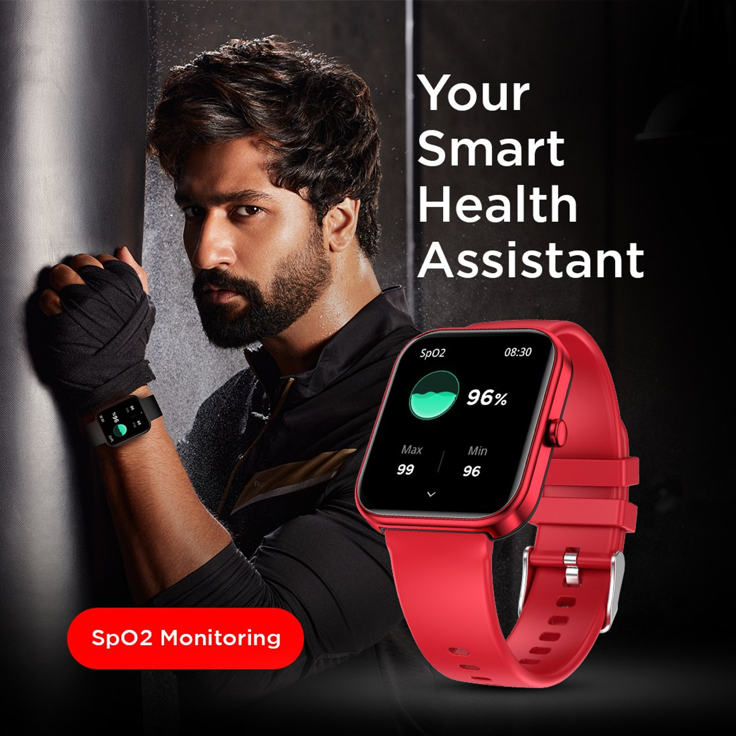 Image of Fire-Boltt Wonder 45.7mm (1.8) Bluetooth Calling with AI Voice Assistant Smartwatch
