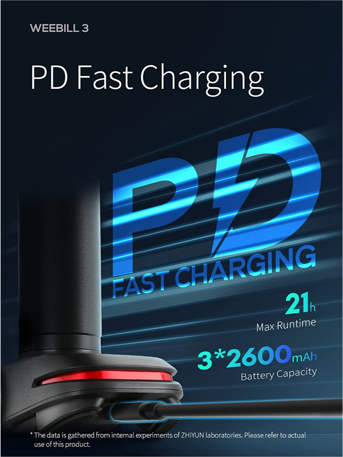 Image of Zhiyun Weebill 3 Standard 3 Axis Gimbal for Camera