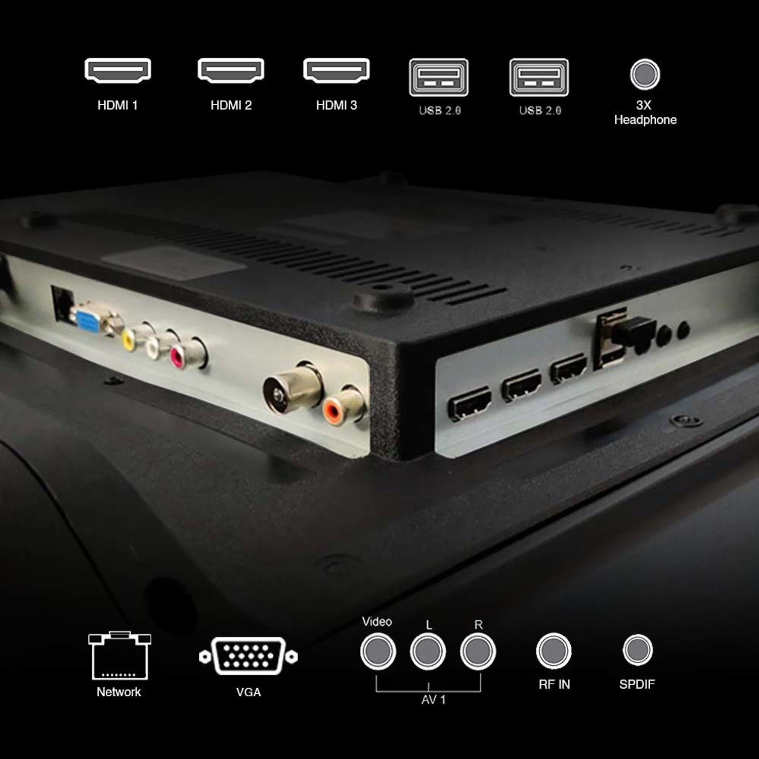 Image of CORNEA Bezelless 127 cm (50 inch) Ultra HD (4K) LED Smart Android TV