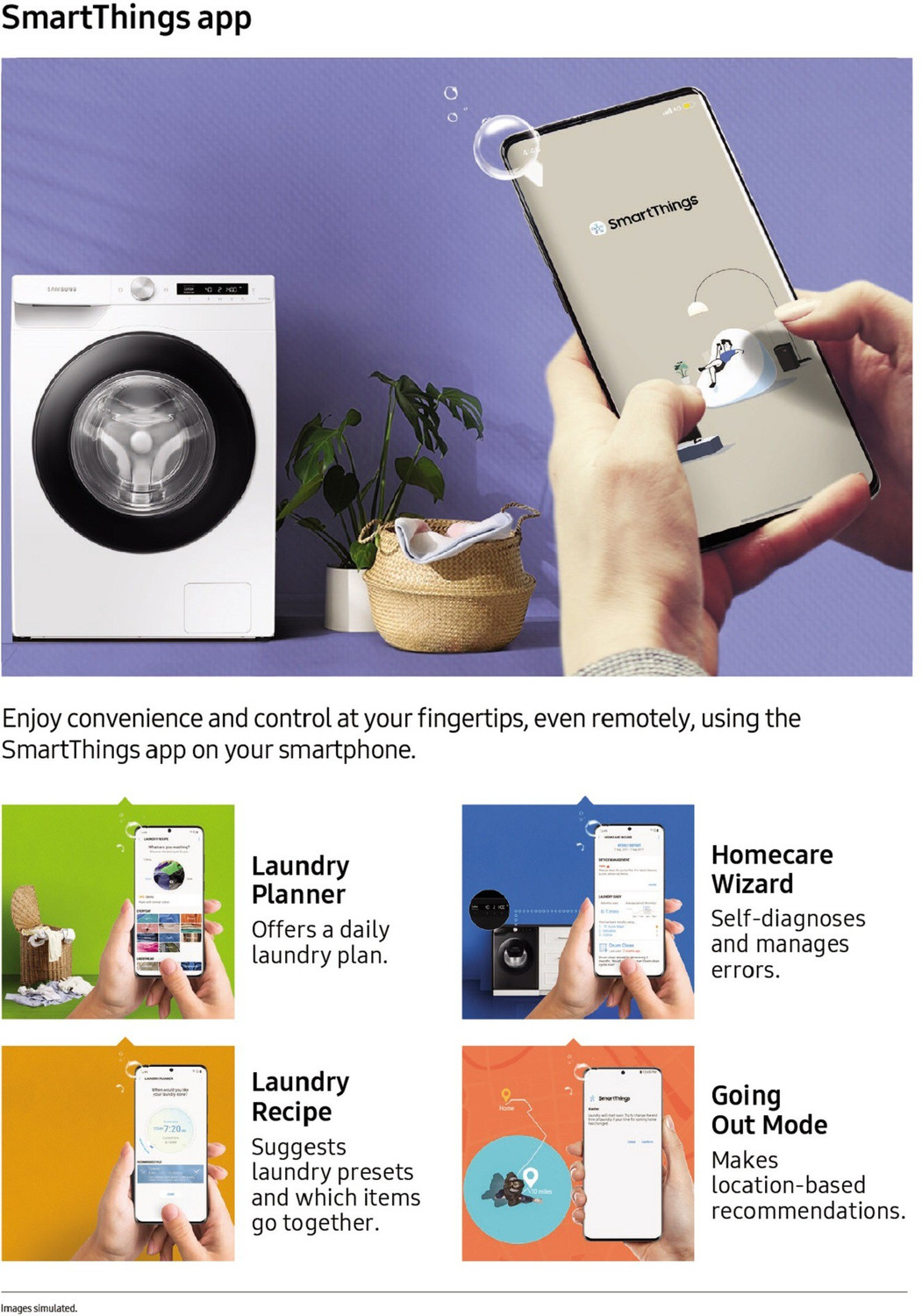 Image of Samsung 9 kg 5 Star, Eco Bubble Technology with Super Speed, AI Control , Wi-Fi Enabled , Digital Inverter Motor,Hygiene Steam, Fully Automatic Front Load Washing Machine with In-built Heater Black