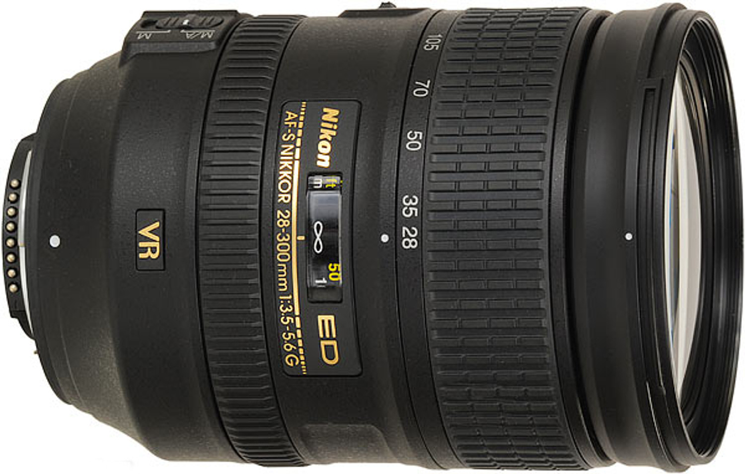 Image of NIKON AF-S NIKKOR 28 - 300 mm f /3.5-5.6G ED VR Telephoto Zoom Lens