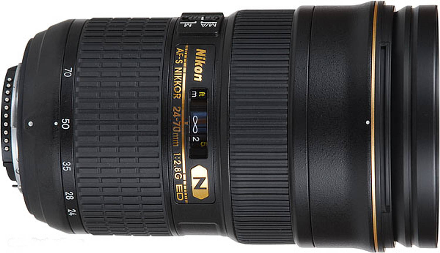 Image of NIKON AF-S NIKKOR 24 - 70 mm f /2.8G ED Standard Zoom Lens (Black)