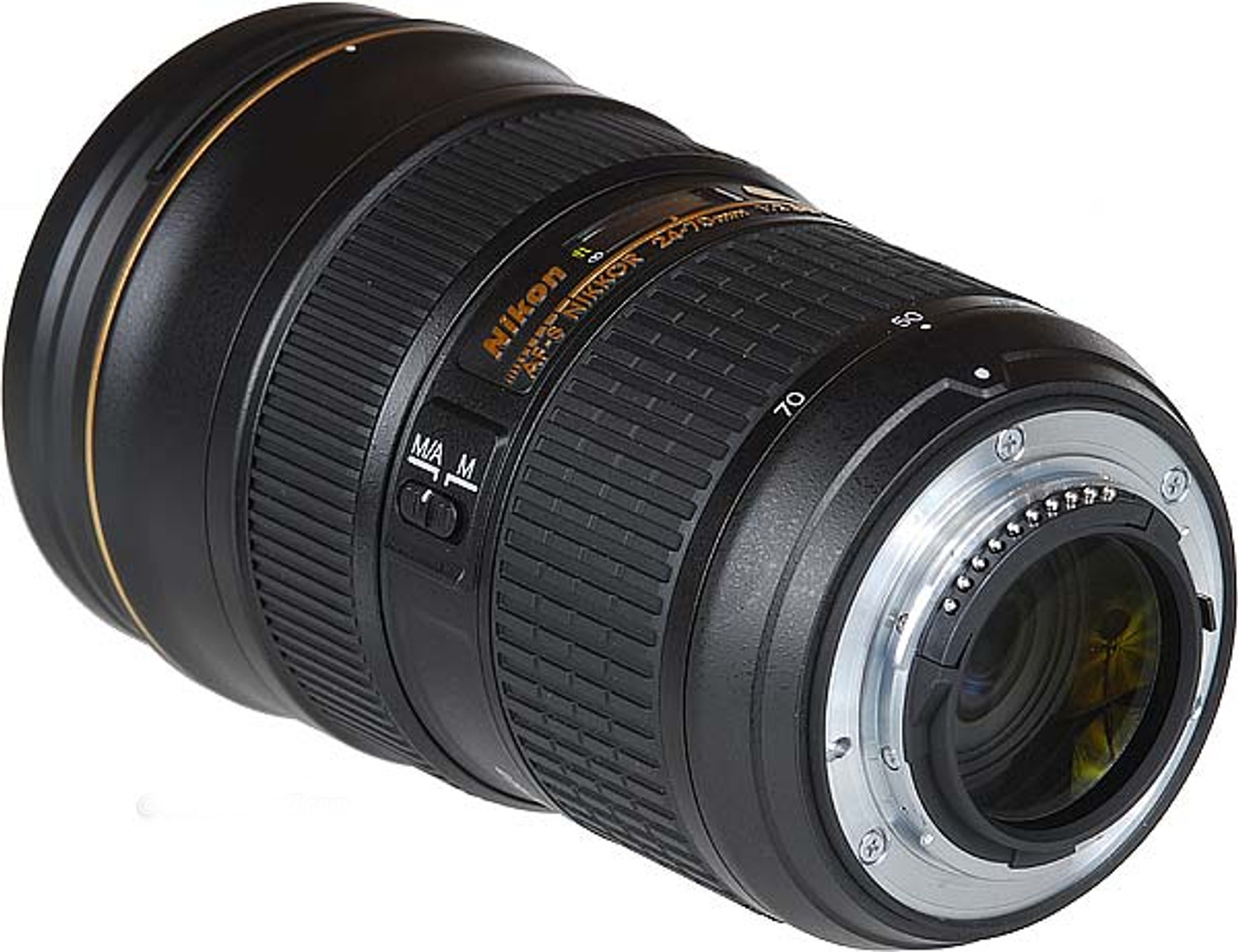Image of NIKON AF-S NIKKOR 24 - 70 mm f /2.8G ED Standard Zoom Lens (Black)