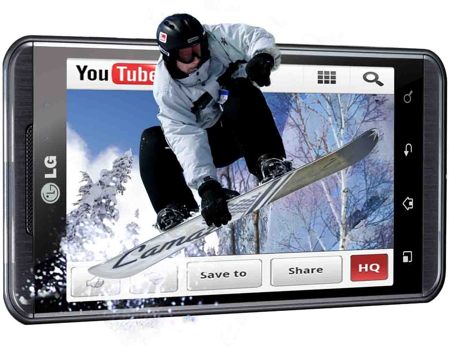 Image of LG Optimus 3D P920 (Metal Black, 8 GB)