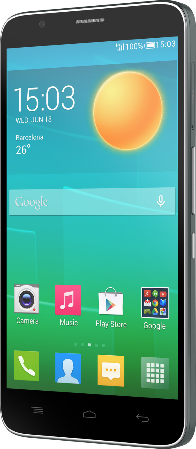 Image of Alcatel Onetouch Flash 6042D (Gun Grey, 8 GB) (1 GB RAM)