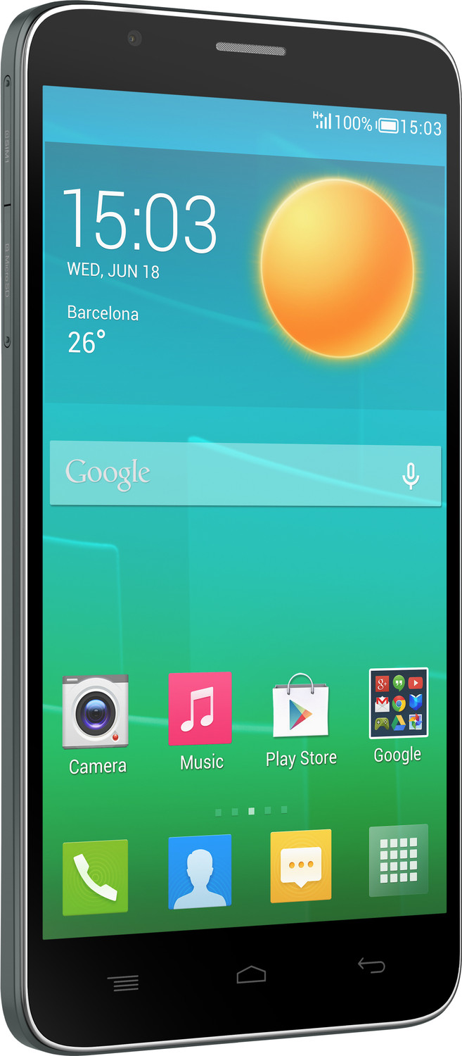 Image of Alcatel Onetouch Flash 6042D (Gun Grey, 8 GB) (1 GB RAM)