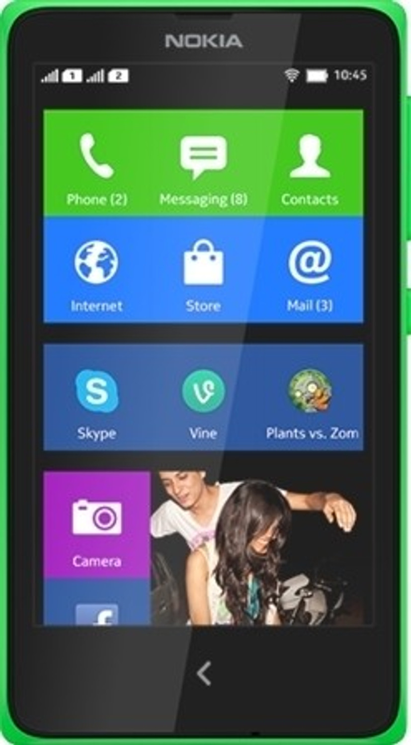 Image of Nokia XPlus (Bright Green, 4 GB)