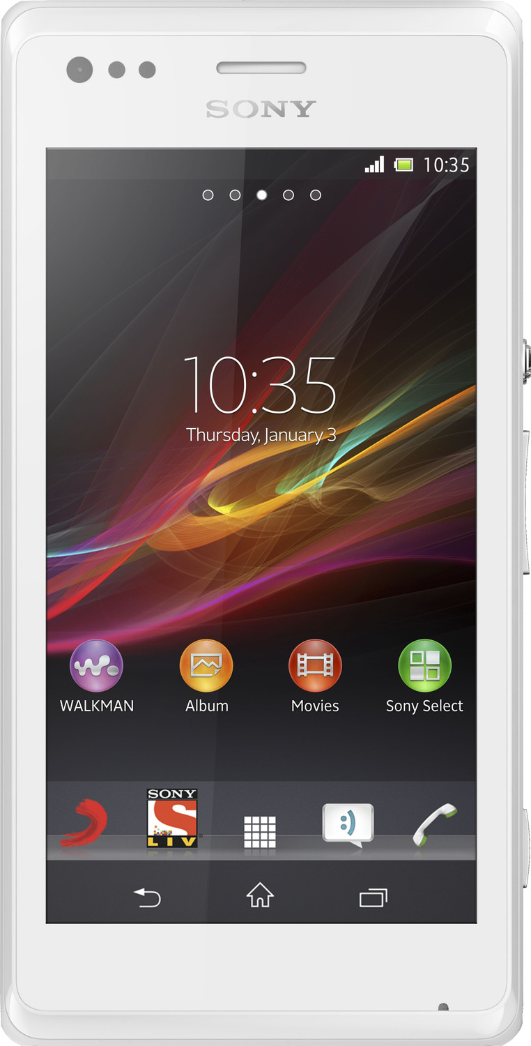 Image of SONY Xperia M (White, 4 GB)