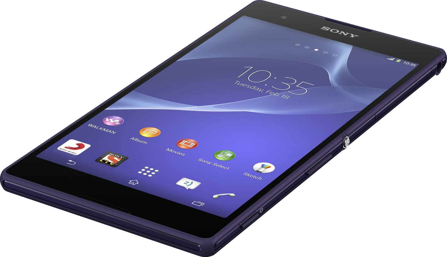 Image of SONY Xperia T2 Ultra Dual (Purple, 8 GB)