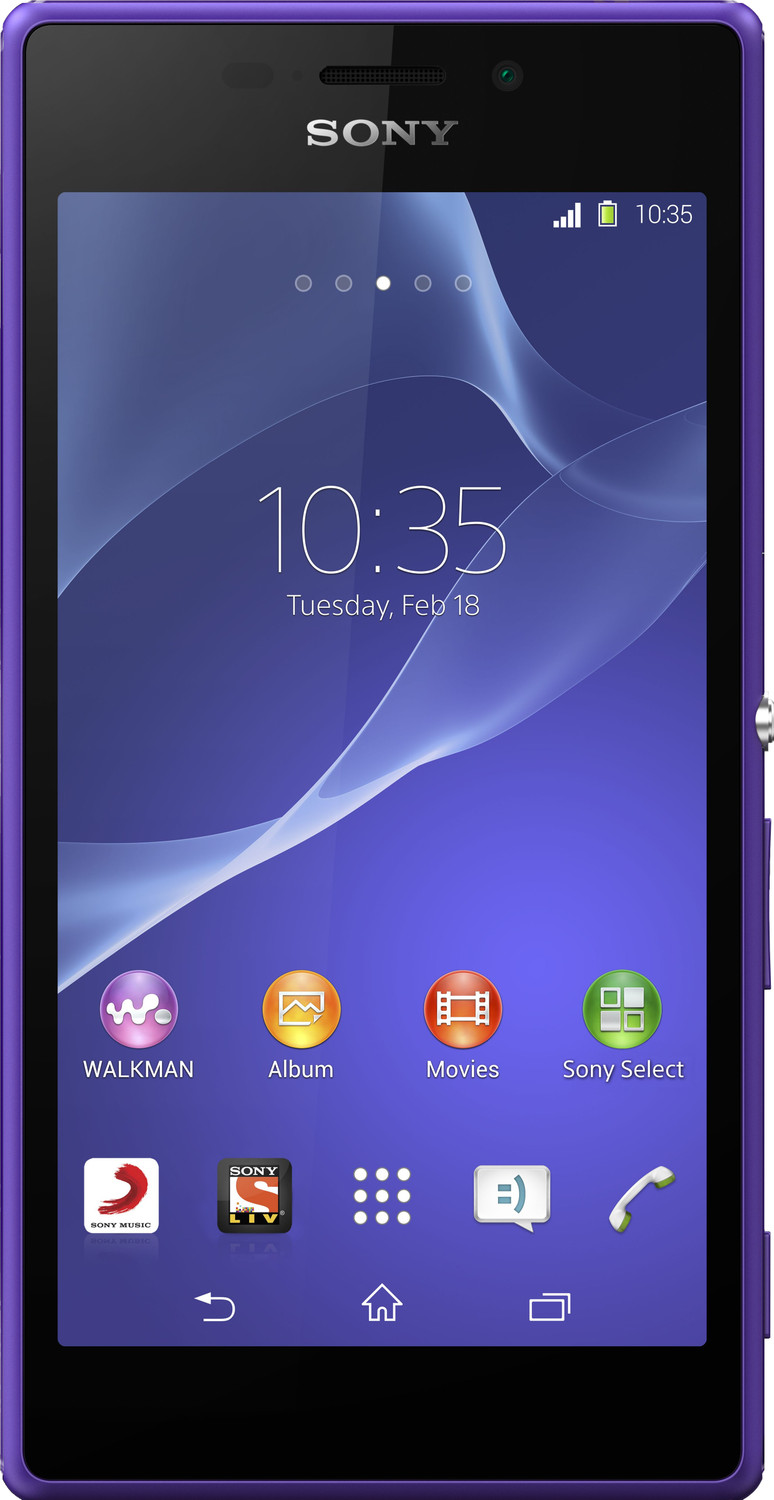 Image of SONY Xperia M2 Dual (Purple, 8 GB)