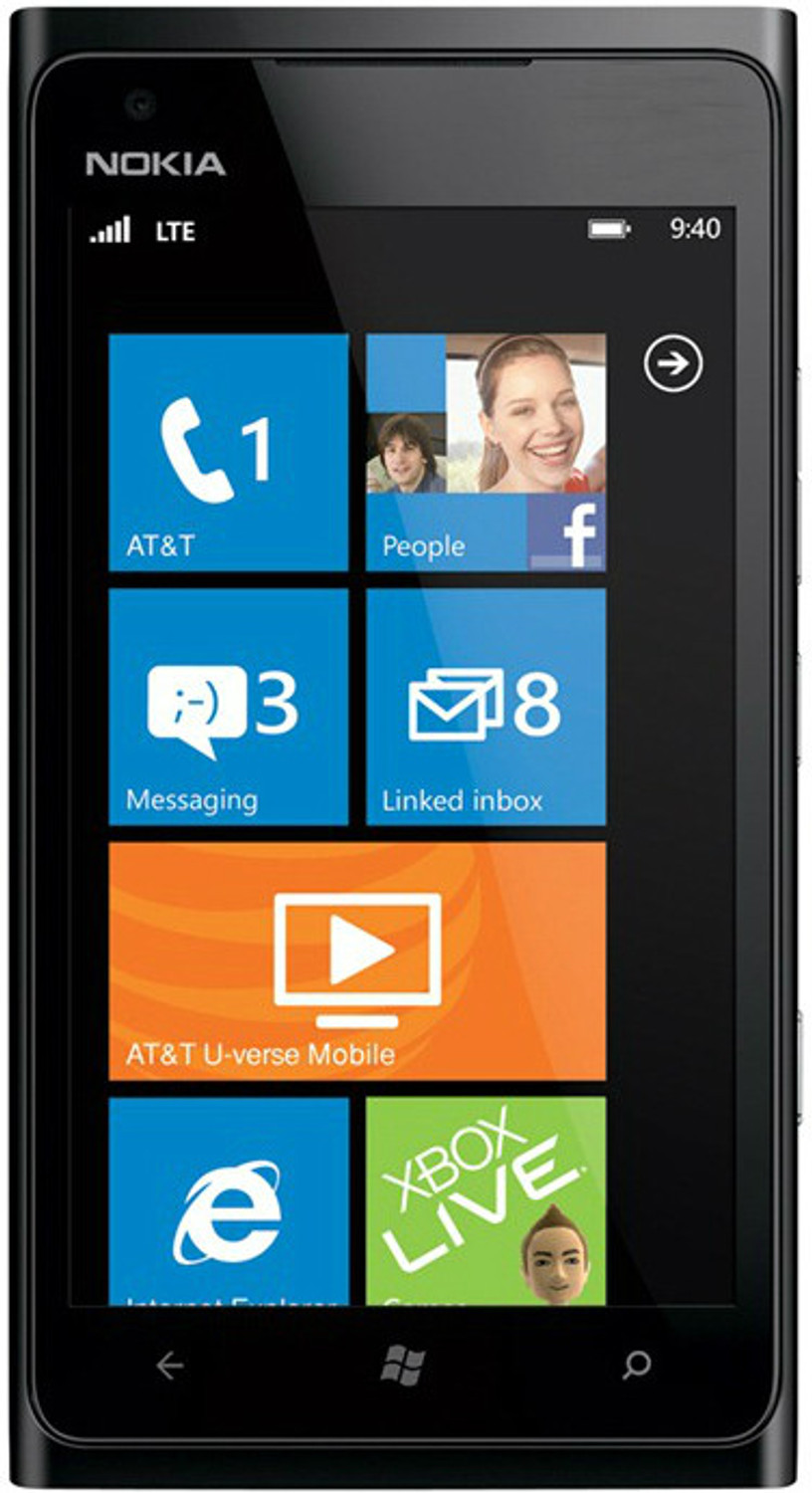 Image of Nokia Lumia 900 (Black, 16 GB)