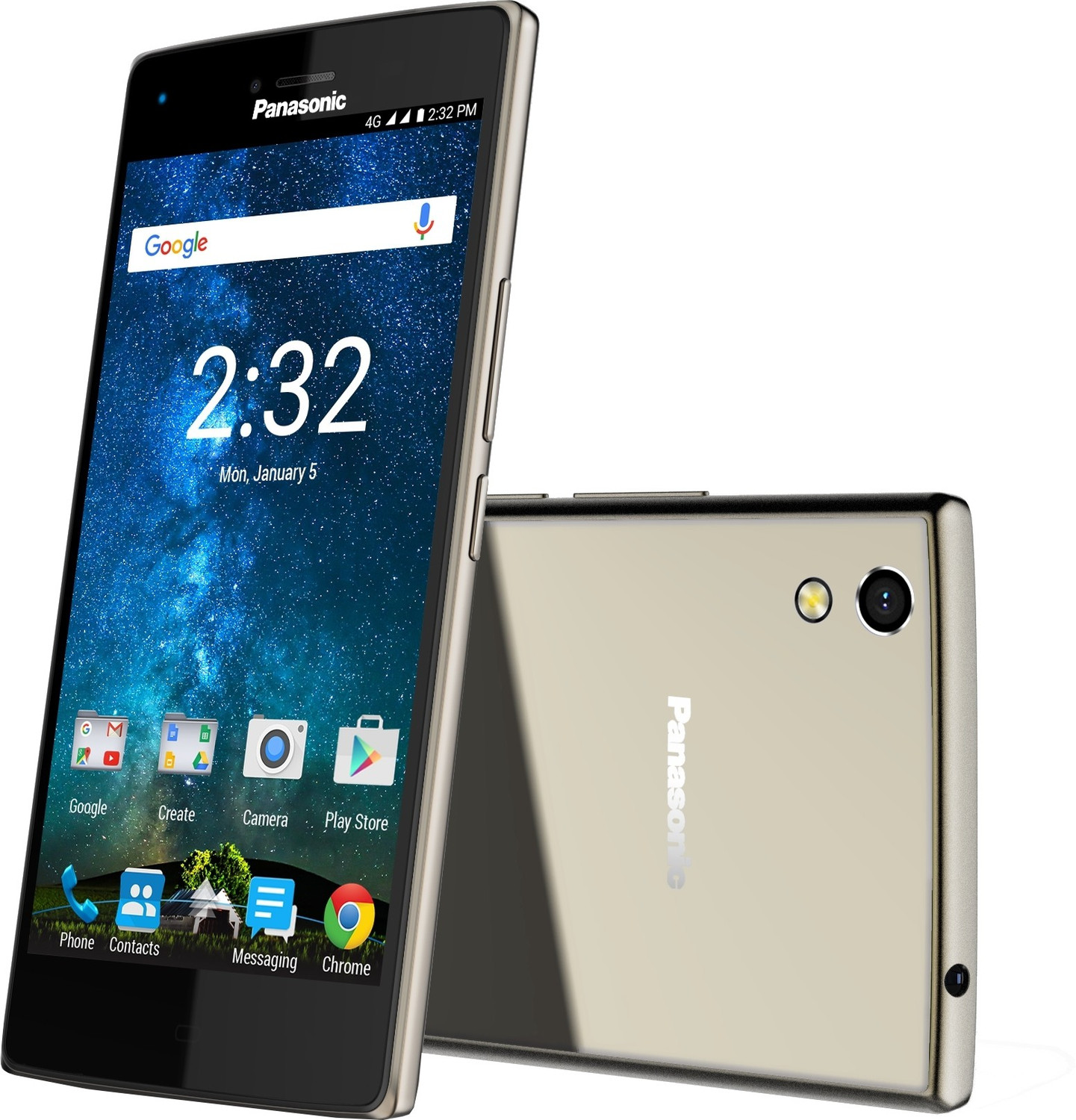 Image of Panasonic Eluga Turbo (Champagne Gold, 32 GB)