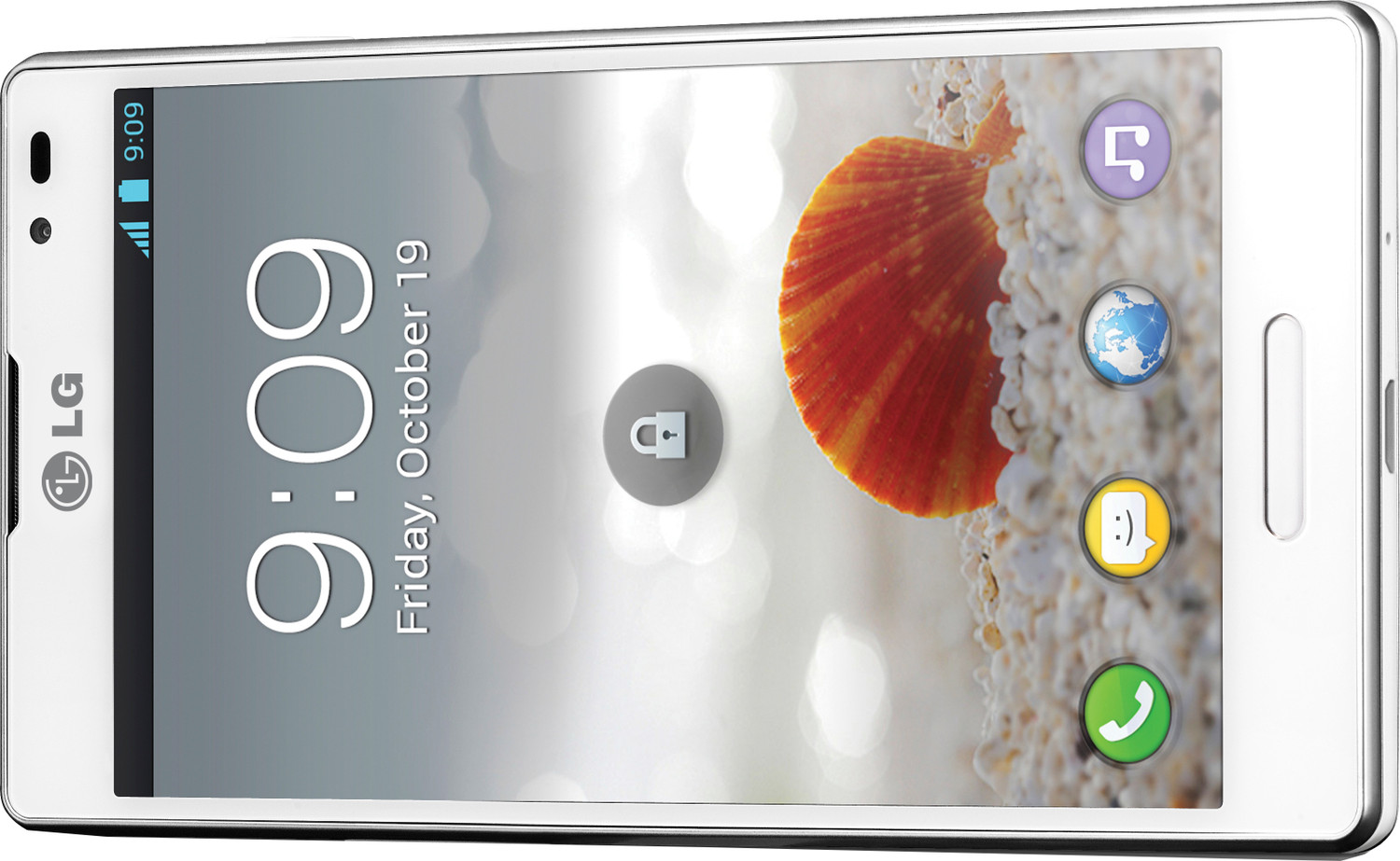 Image of LG Optimus L9 P765 (White, 4 GB)