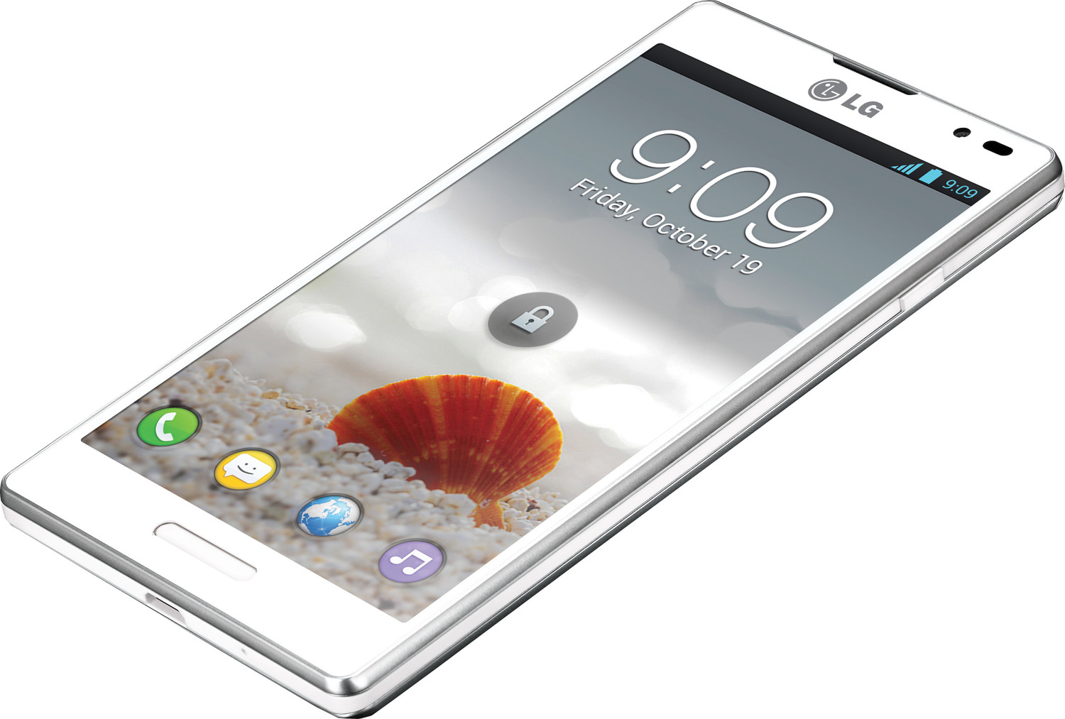 Image of LG Optimus L9 P765 (White, 4 GB)
