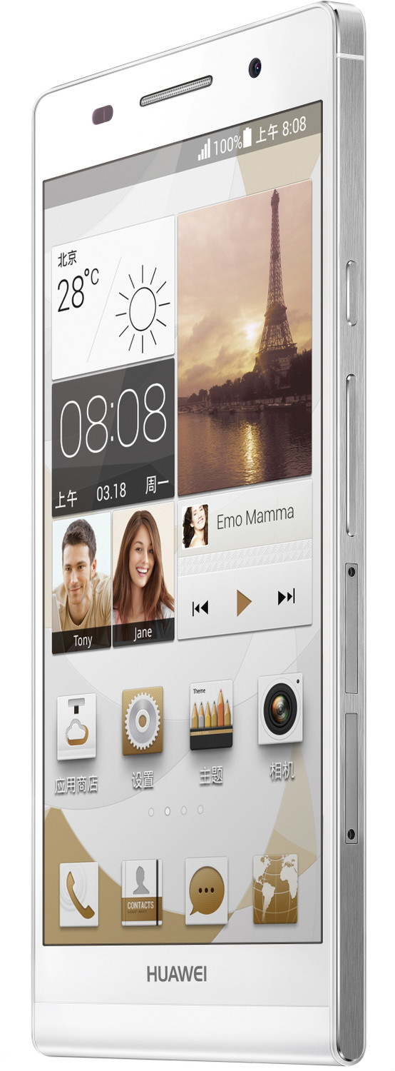 Image of Huawei Ascend P6 (White, 8 GB)