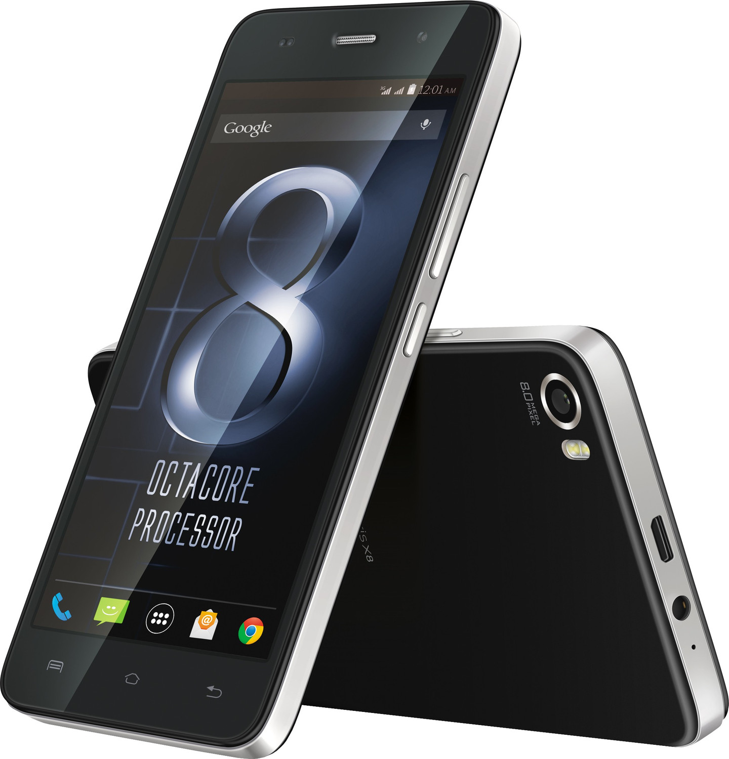 Image of LAVA Iris X8 (Black, 16 GB)