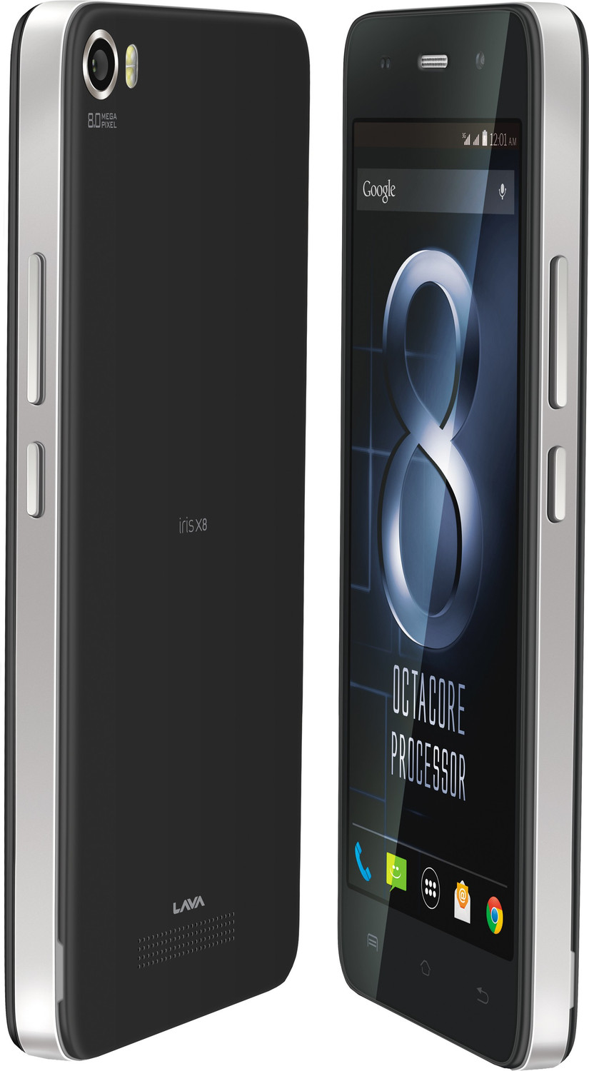 Image of LAVA Iris X8 (Black, 16 GB)