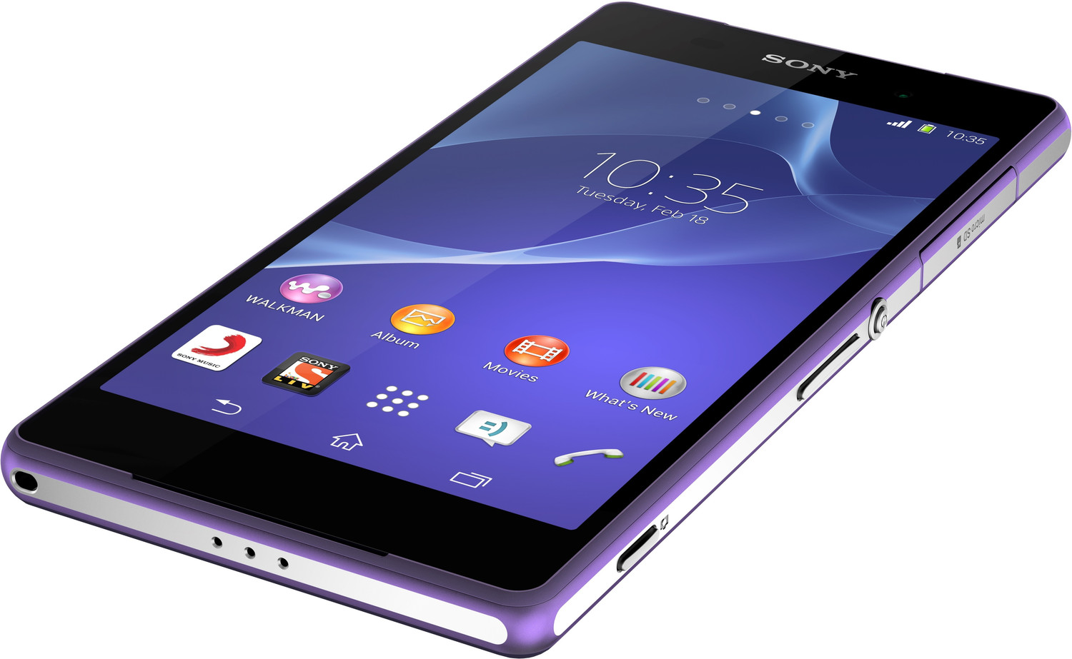 Image of SONY Xperia Z2 (Purple, 16 GB)