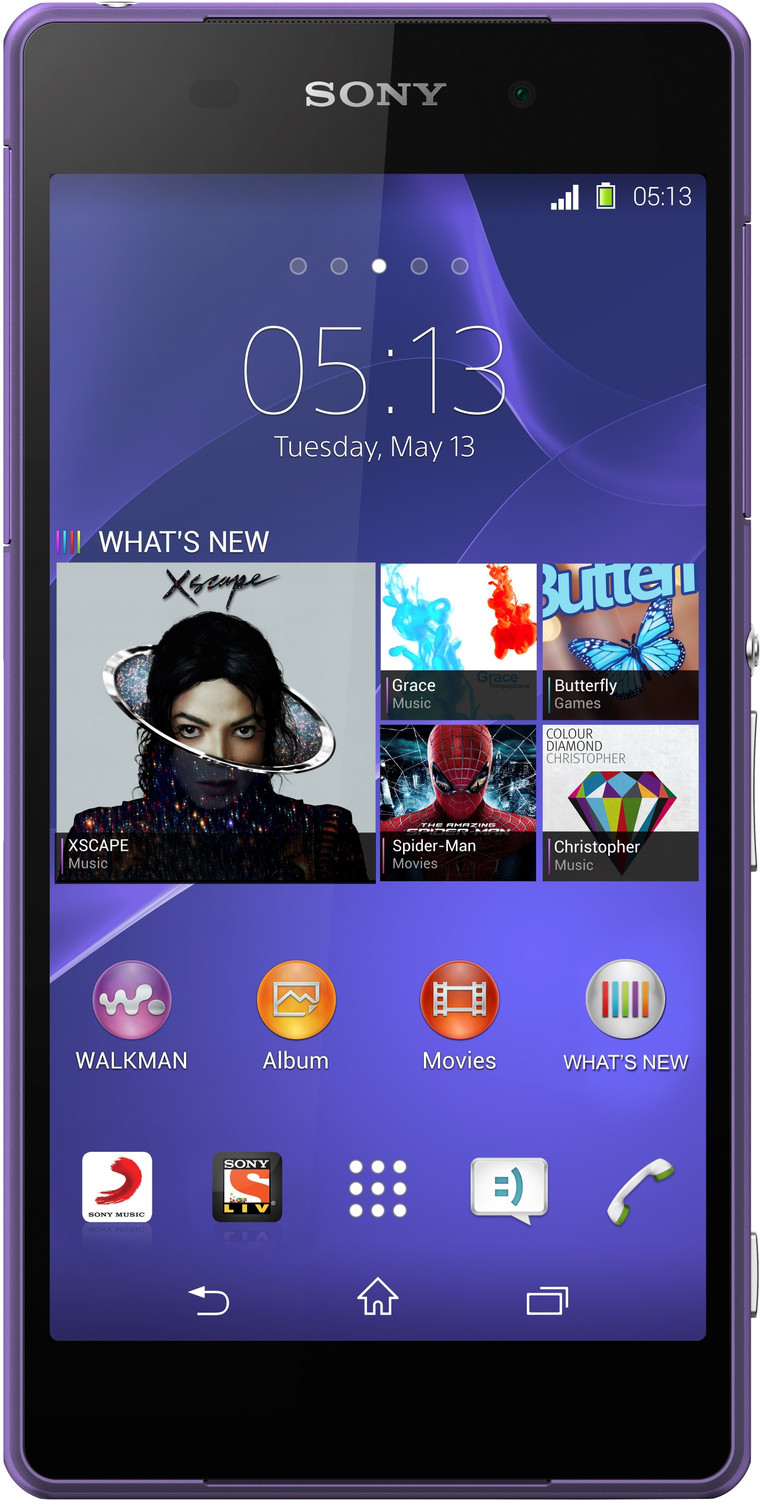 Image of SONY Xperia Z2 (Purple, 16 GB)
