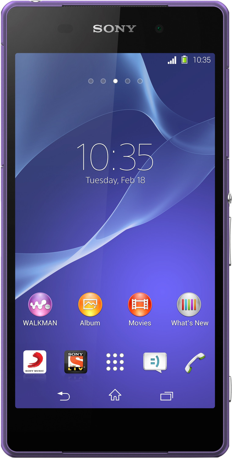 Image of SONY Xperia Z2 (Purple, 16 GB)