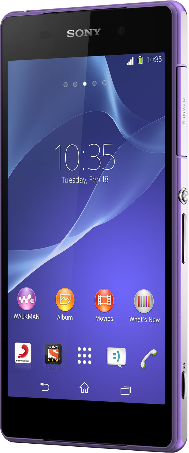 Image of SONY Xperia Z2 (Purple, 16 GB)
