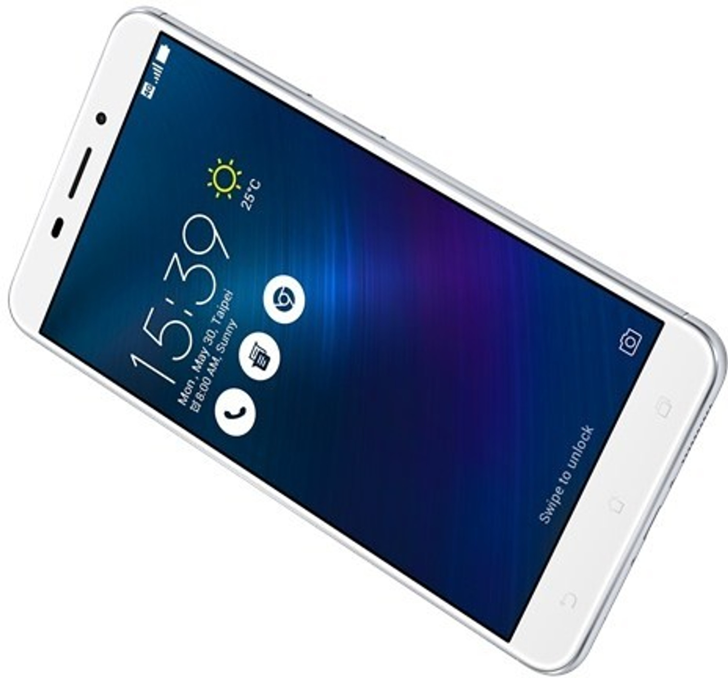 Image of ASUS Zenfone 3 Laser (Silver, 32 GB)