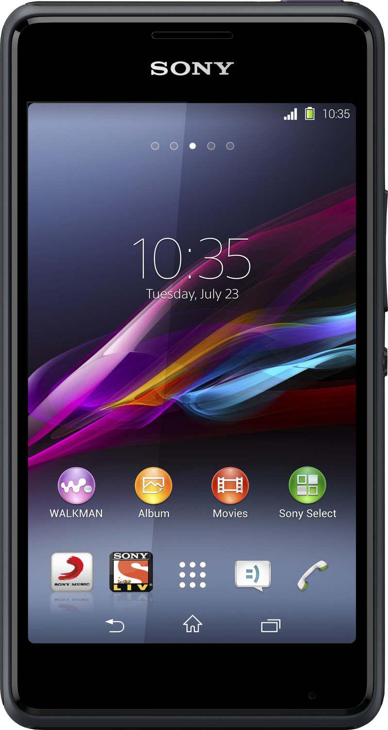 Image of SONY Xperia E1 Dual (Black, 4 GB)