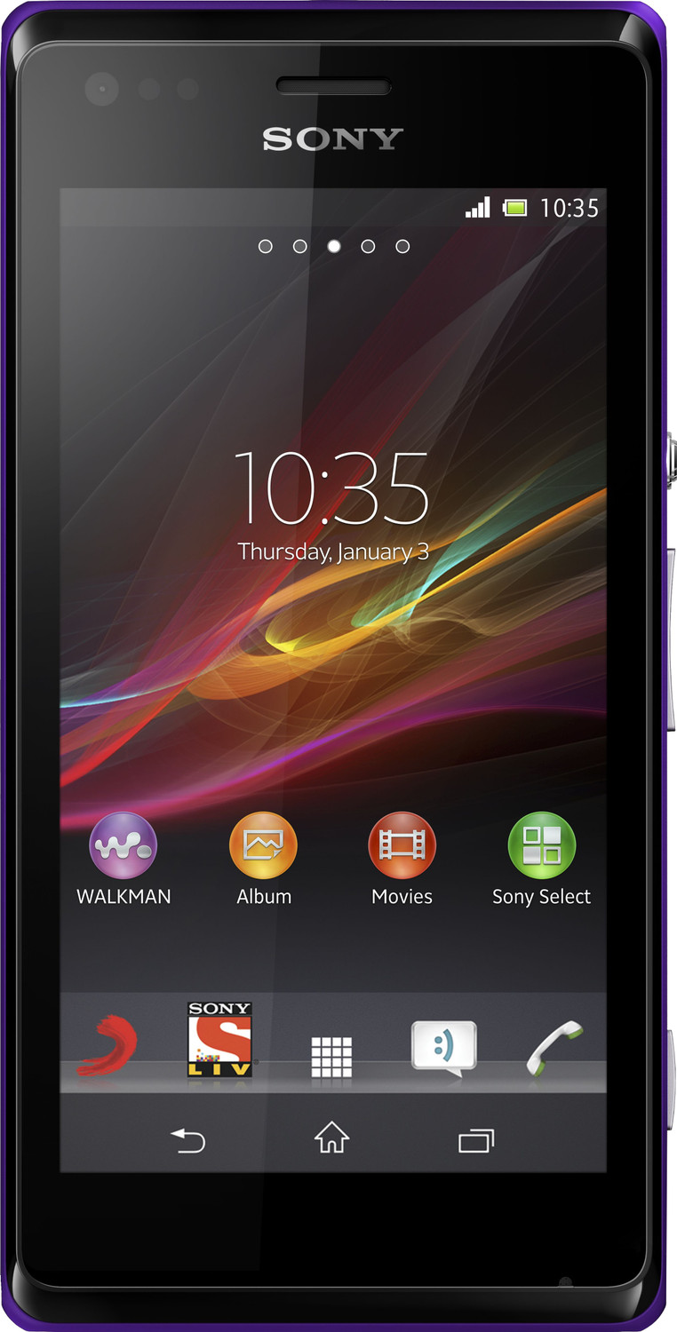 Image of SONY Xperia M Dual (Purple, 4 GB)